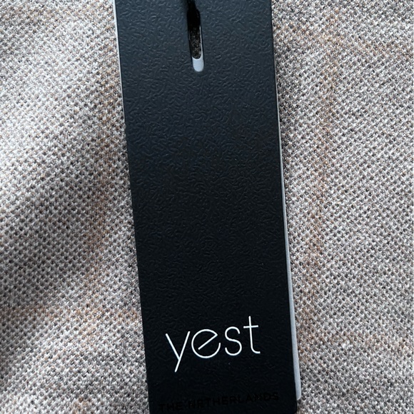 Plaid sweater style jacket. Made by YEST. - Picture 2 of 5